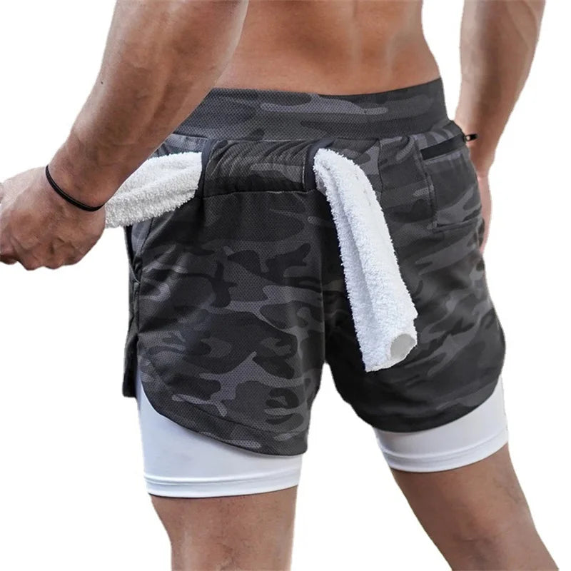 Men's Multi-Pocket Shorts Fitness
