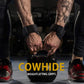 Gym Gloves Grips Cowhide Weightlifting